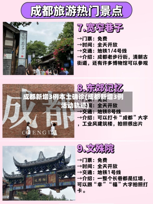 成都新增3例本土确诊(成都新增3例活动轨迹)