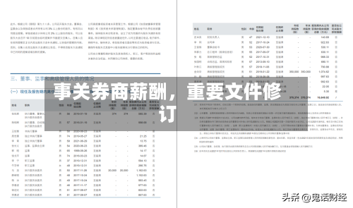 事关券商薪酬，重要文件修订-第3张图片