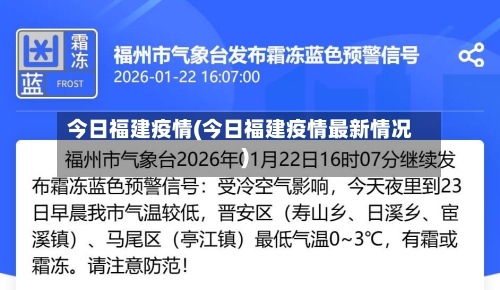 今日福建疫情(今日福建疫情最新情况)-第2张图片
