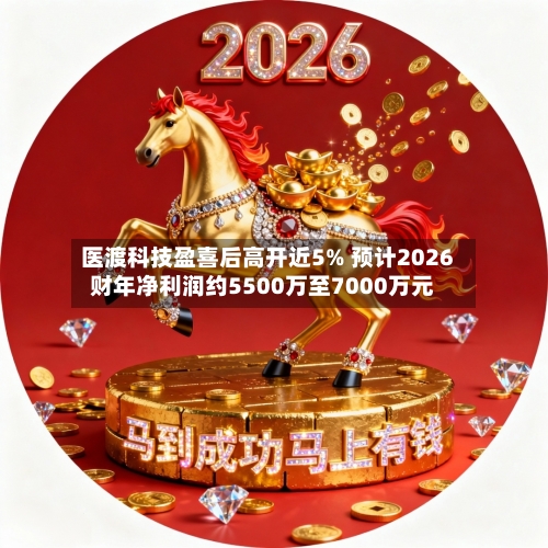 医渡科技盈喜后高开近5% 预计2026财年净利润约5500万至7000万元