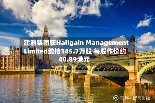建滔集团获Hallgain Management Limited增持145.7万股 每股作价约40.89港元-第2张图片