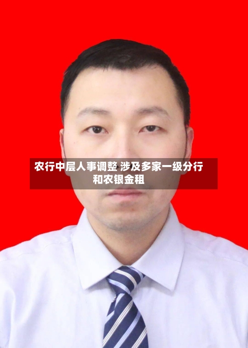 农行中层人事调整 涉及多家一级分行和农银金租