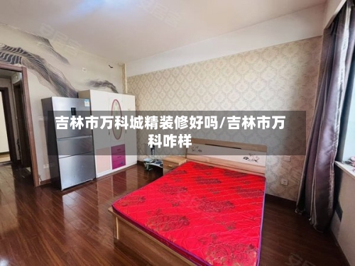吉林市万科城精装修好吗/吉林市万科咋样-第2张图片