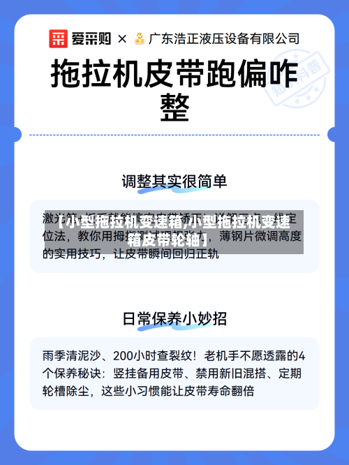 【小型拖拉机变速箱,小型拖拉机变速箱皮带轮轴】-第2张图片