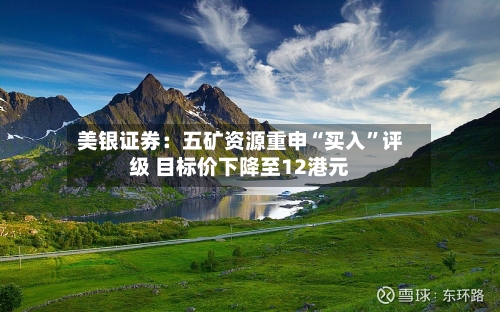 美银证券：五矿资源重申“买入	”评级 目标价下降至12港元-第3张图片