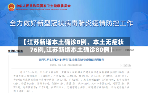 【江苏新增本土确诊8例、本土无症状76例,江苏新增本土确诊80例】-第3张图片