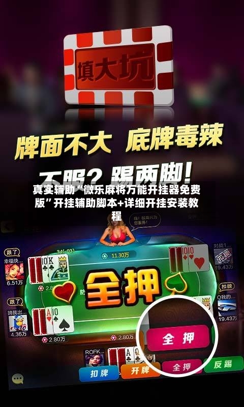 真实辅助“微乐麻将万能开挂器免费版”开挂辅助脚本+详细开挂安装教程-第2张图片