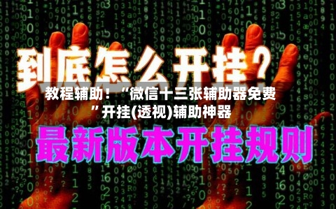 教程辅助！“微信十三张辅助器免费”开挂(透视)辅助神器-第2张图片