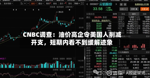 CNBC调查：油价高企令美国人削减开支	，短期内看不到缓解迹象-第2张图片