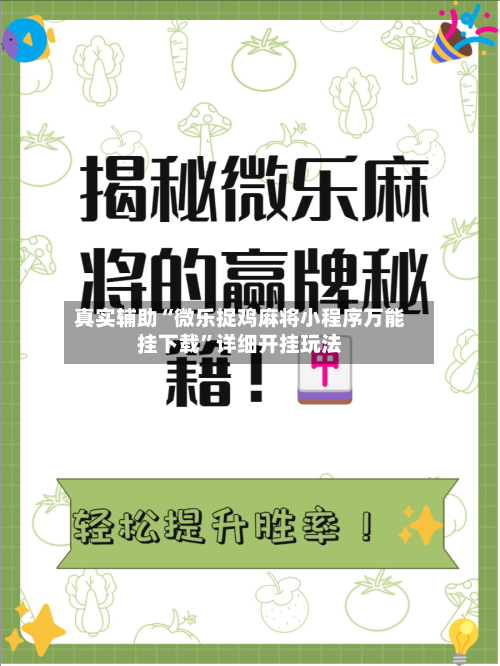 真实辅助“微乐捉鸡麻将小程序万能挂下载	”详细开挂玩法-第2张图片