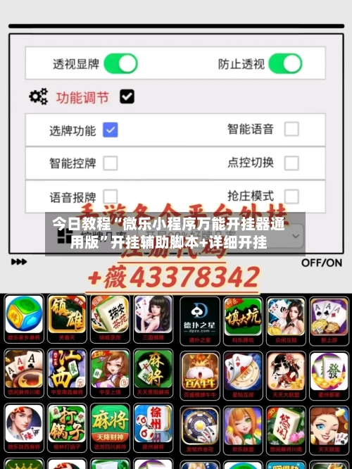 今日教程“微乐小程序万能开挂器通用版	”开挂辅助脚本+详细开挂-第2张图片