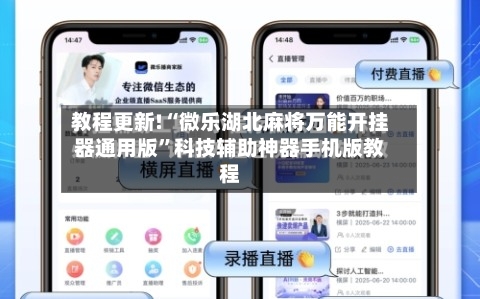 教程更新!“微乐湖北麻将万能开挂器通用版”科技辅助神器手机版教程-第2张图片
