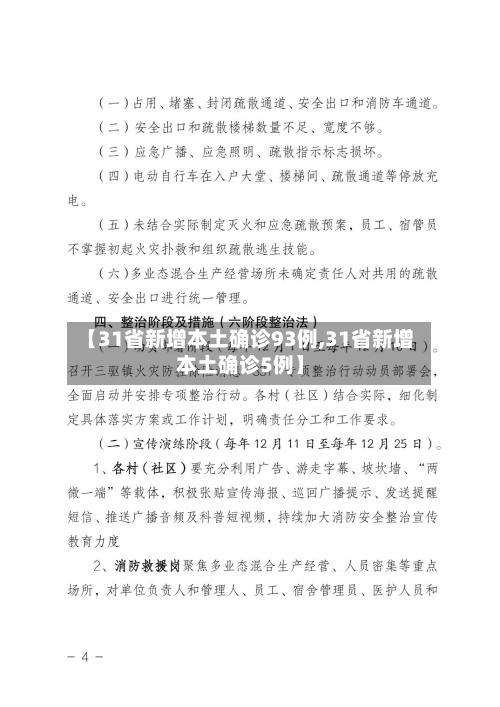 【31省新增本土确诊93例,31省新增本土确诊5例】-第2张图片