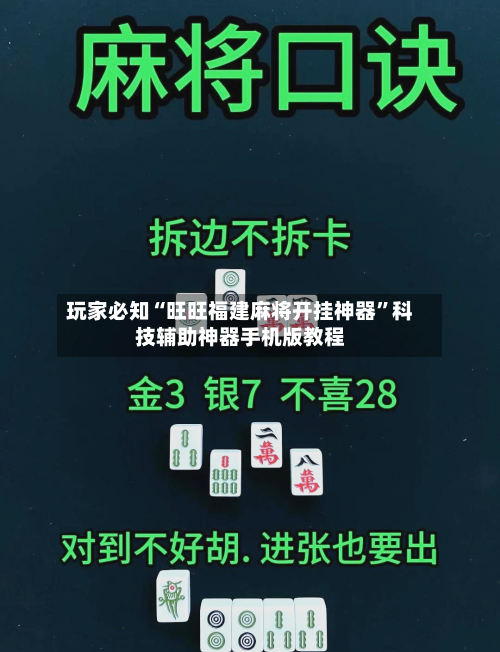 玩家必知“旺旺福建麻将开挂神器	”科技辅助神器手机版教程-第2张图片