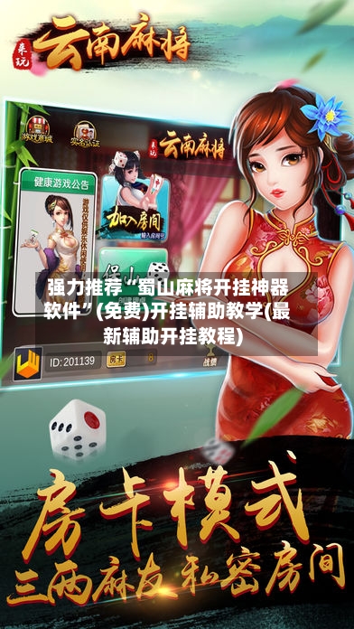 强力推荐“蜀山麻将开挂神器软件”(免费)开挂辅助教学(最新辅助开挂教程)-第2张图片