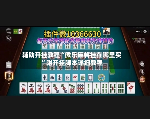 辅助开挂教程“微乐麻将挂在哪里买”附开挂脚本详细教程-第2张图片