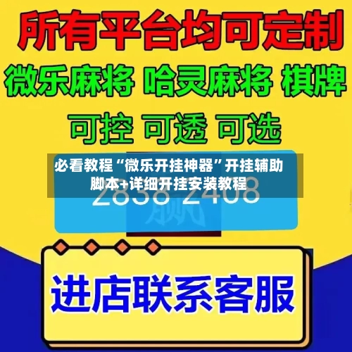 必看教程“微乐开挂神器”开挂辅助脚本+详细开挂安装教程-第3张图片