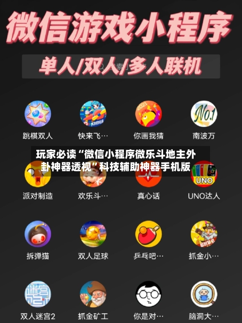 玩家必读“微信小程序微乐斗地主外卦神器透视”科技辅助神器手机版-第2张图片