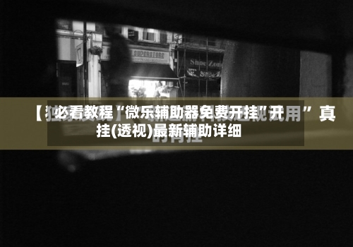 必看教程“微乐辅助器免费开挂”开挂(透视)最新辅助详细