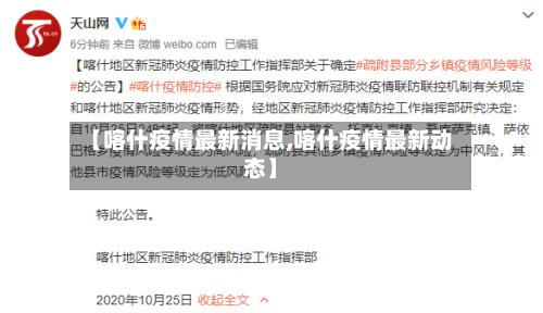 【喀什疫情最新消息,喀什疫情最新动态】-第3张图片