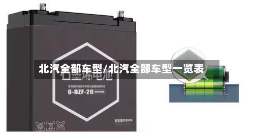 北汽全部车型/北汽全部车型一览表-第2张图片