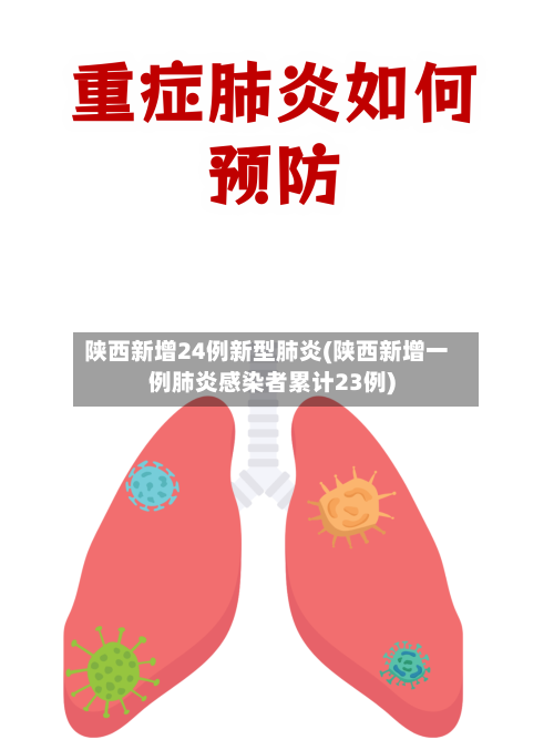 陕西新增24例新型肺炎(陕西新增一例肺炎感染者累计23例)