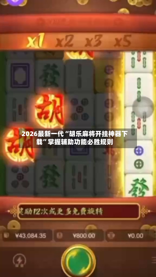 2026最新一代“胡乐麻将开挂神器下载”掌握辅助功能必胜规则-第3张图片