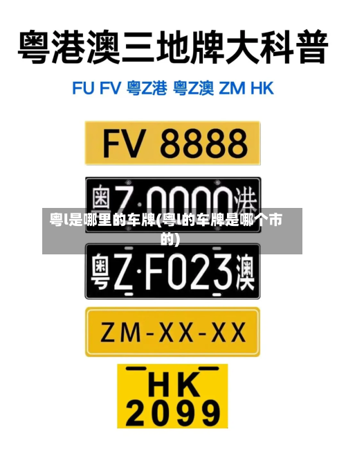 粤l是哪里的车牌(粤l的车牌是哪个市的)