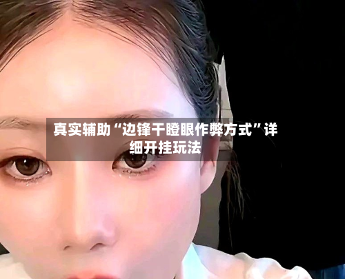 真实辅助“边锋干瞪眼作弊方式”详细开挂玩法-第2张图片