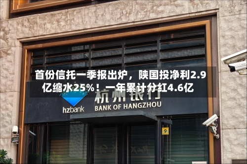 首份信托一季报出炉，陕国投净利2.9亿缩水25%！一年累计分红4.6亿-第3张图片