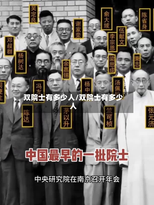 双院士有多少人/双院士有多少人
