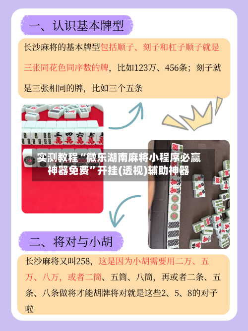 实测教程“微乐湖南麻将小程序必赢神器免费”开挂(透视)辅助神器-第3张图片