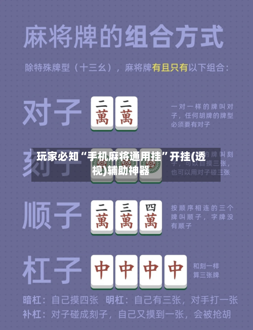 玩家必知“手机麻将通用挂”开挂(透视)辅助神器-第2张图片