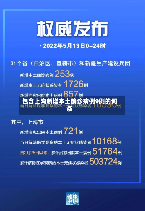 包含上海新增本土确诊病例9例的词条-第3张图片