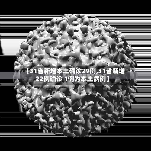 【31省新增本土确诊29例,31省新增22例确诊 1例为本土病例】