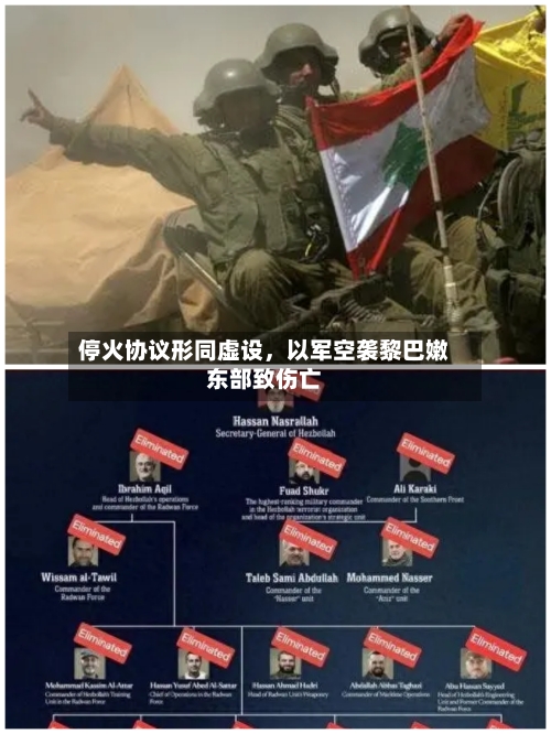 停火协议形同虚设，以军空袭黎巴嫩东部致伤亡-第3张图片