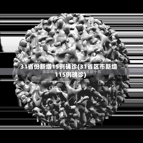31省份新增15例确诊(31省区市新增115例确诊)