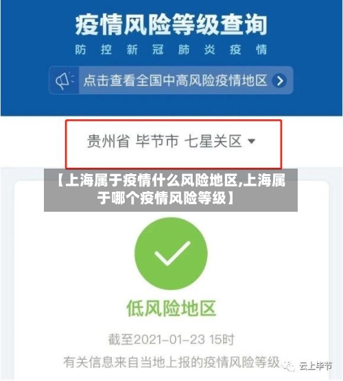 【上海属于疫情什么风险地区,上海属于哪个疫情风险等级】