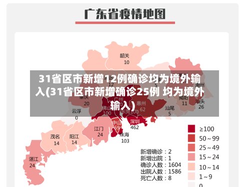 31省区市新增12例确诊均为境外输入(31省区市新增确诊25例 均为境外输入)-第2张图片
