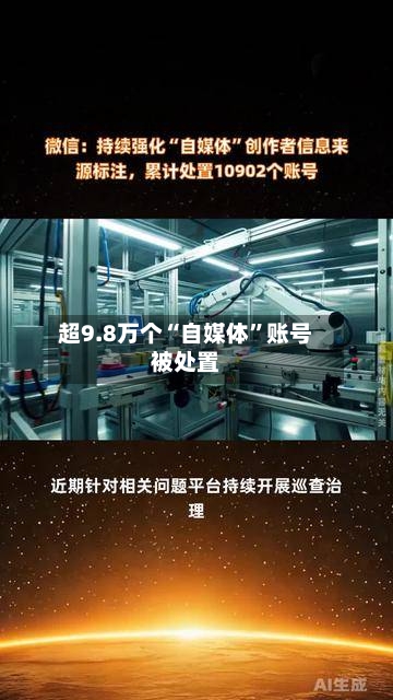 超9.8万个“自媒体”账号被处置-第3张图片