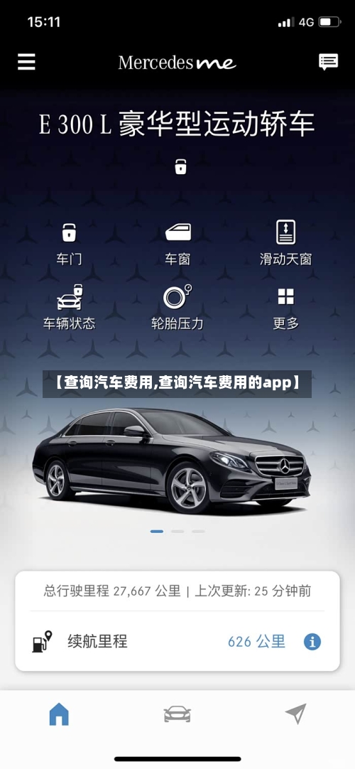 【查询汽车费用,查询汽车费用的app】