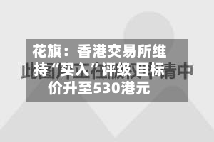 花旗：香港交易所维持“买入”评级 目标价升至530港元-第2张图片