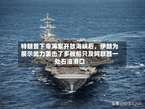 特朗普下令海军开放海峡后	，伊朗为展示武力袭击了多艘船只及阿联酋一处石油港口-第3张图片