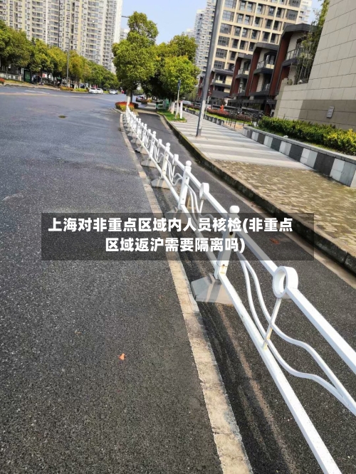 上海对非重点区域内人员核检(非重点区域返沪需要隔离吗)-第2张图片