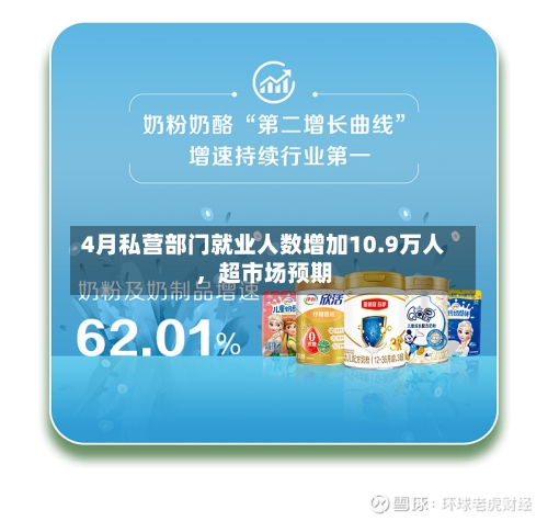 4月私营部门就业人数增加10.9万人，超市场预期