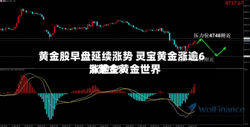 黄金股早盘延续涨势 灵宝黄金涨逾6%紫金黄金世界涨逾5%