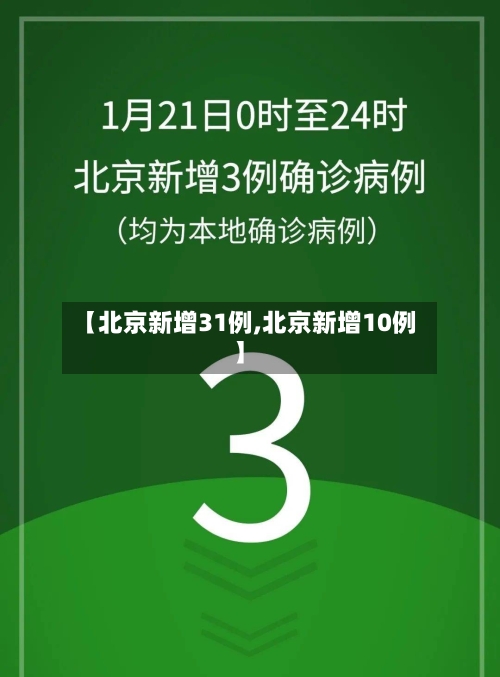 【北京新增31例,北京新增10例】