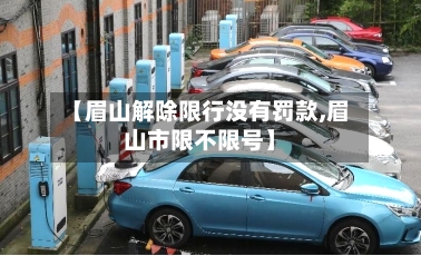 【眉山解除限行没有罚款,眉山市限不限号】