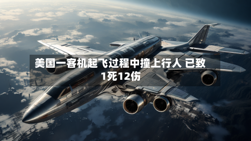 美国一客机起飞过程中撞上行人 已致1死12伤