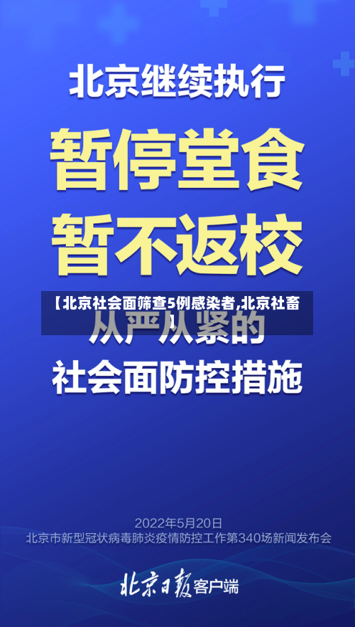 【北京社会面筛查5例感染者,北京社畜】-第2张图片